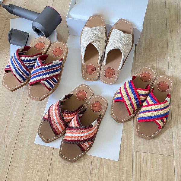 2023 new woven cross slippers hand-woven fabric fashion women outdoor leisure street practical everything, Black
2023 new woven cross slippers hand-woven fabric fashion women outdoor leisure street practical everything, Black