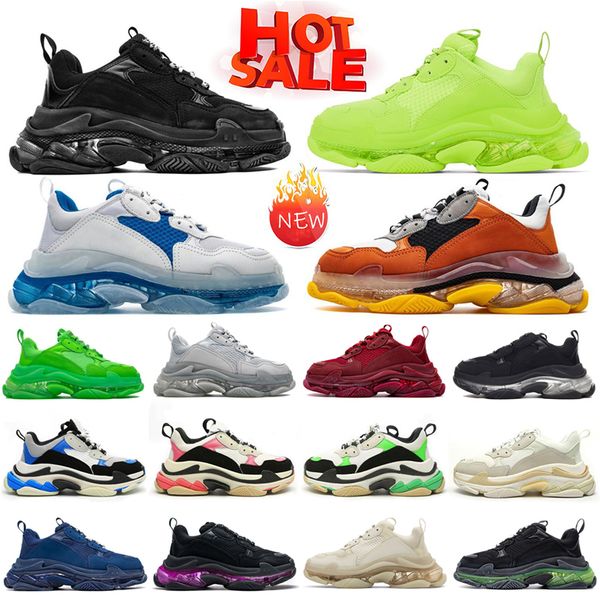 designer mens womens running shoes new product triple s orange black white green vintage beige crystal clear sole outdoor sport sneaker
designer mens womens running shoes new product triple s orange black white green vintage beige crystal clear sole outdoor sport sneaker