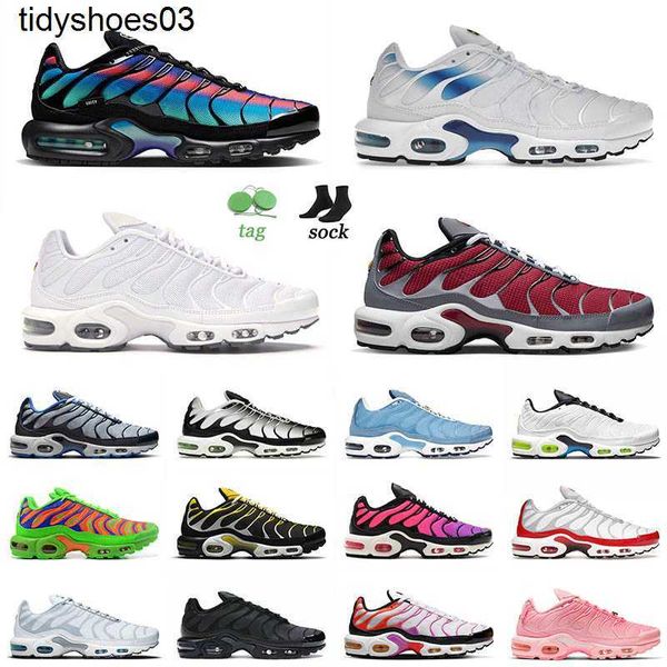 

plus 2023 tn running shoes unity big size us 12 dusk tns terrascape hyper jade oreo triple white social fc club men women trainers sneakers, Black