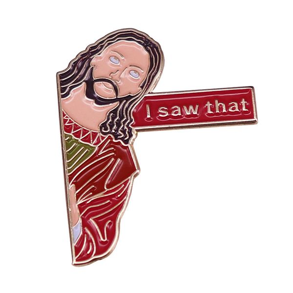 i saw that jesus brooch cute anime movies games hard enamel pins collect cartoon brooch backpack hat bag collar lapel badges, Blue
i saw that jesus brooch cute anime movies games hard enamel pins collect cartoon brooch backpack hat bag collar lapel badges, Blue