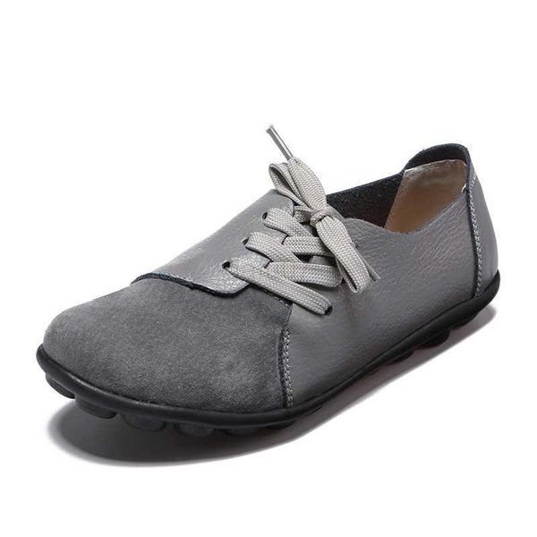 dress shoes women's genuine leather flats ladies solid soft casual shoes comfortable shallow lace-up loafers large sized flats 35-44 l0, Black
dress shoes women's genuine leather flats ladies solid soft casual shoes comfortable shallow lace-up loafers large sized flats 35-44 l0, Black