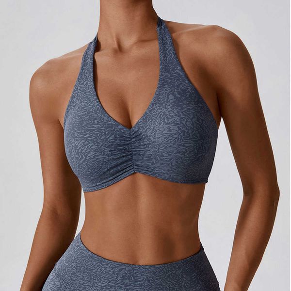 lu yoga women halter sports bra high support impact ruched fitness gym workout clothes push-up corset padded activewear
lu yoga women halter sports bra high support impact ruched fitness gym workout clothes push-up corset padded activewear