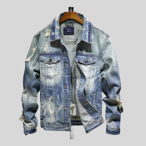 jackets denim men cowboy slim fit bomber jacket men's ripped jean jacket hip hop streetwear coats, Black;brown
jackets denim men cowboy slim fit bomber jacket men's ripped jean jacket hip hop streetwear coats, Black;brown