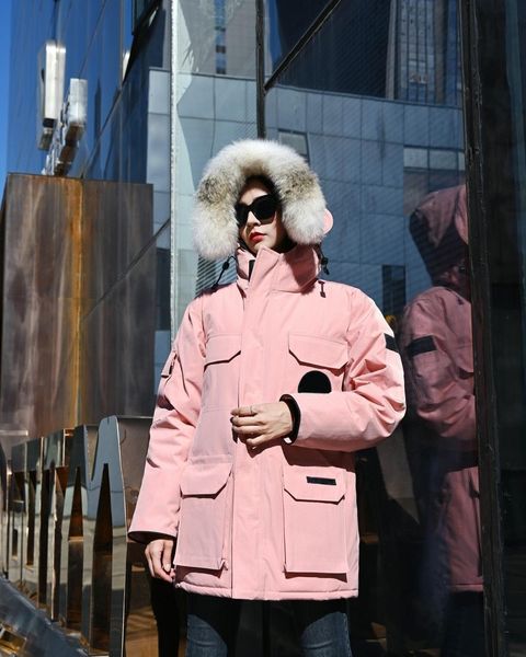 1:1 canada original canda canadian fur jacke goode breaker designer womens winter jacket women coat, Black
1:1 canada original canda canadian fur jacke goode breaker designer womens winter jacket women coat, Black