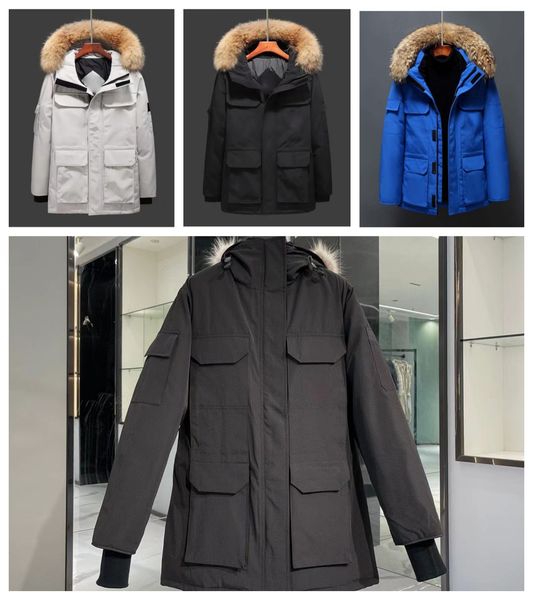 canada puffer jackets men designer puffer vest parka down jacket coat real fur outdoor windbreaker outerwear hooded fourrure manteau coat le, Black
canada puffer jackets men designer puffer vest parka down jacket coat real fur outdoor windbreaker outerwear hooded fourrure manteau coat le, Black