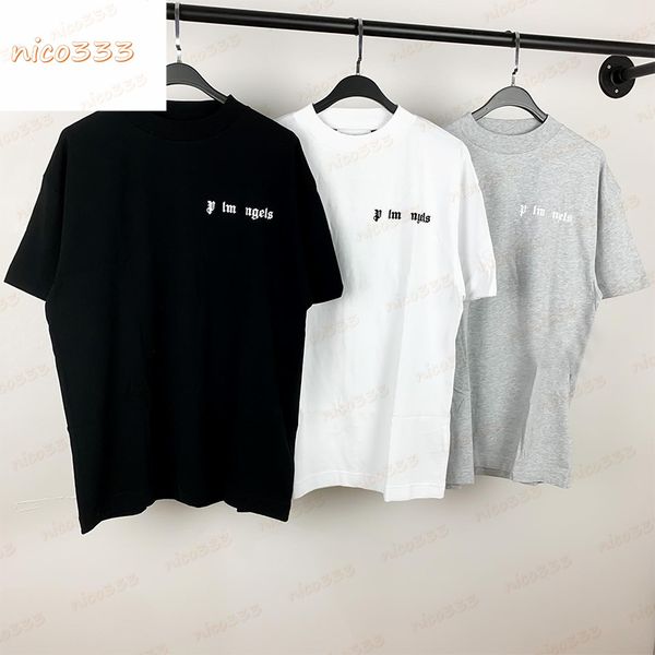 23ss new classic chest letter print simple pattern cotton loose round neck versatile mens women casual short sleeve t shirt, White;black
23ss new classic chest letter print simple pattern cotton loose round neck versatile mens women casual short sleeve t shirt, White;black