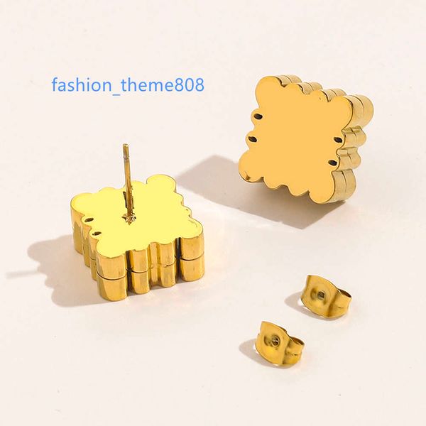 18k gold plated luxury brand designers letters ear stud stainless steel flower geometric famous women steel seal print earring wedding party, Golden;silver
18k gold plated luxury brand designers letters ear stud stainless steel flower geometric famous women steel seal print earring wedding party, Golden;silver