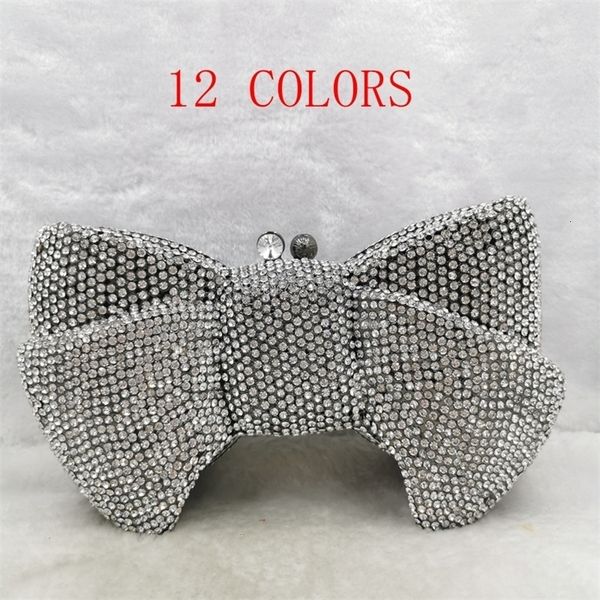evening bags lady silver blue color crystal diamond clutches bags women clutch bag fashion bow- shape small minaudiere party prom clutch bag
evening bags lady silver blue color crystal diamond clutches bags women clutch bag fashion bow- shape small minaudiere party prom clutch bag