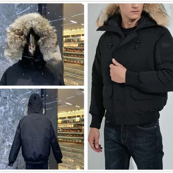 cananda goosemen's fashion winter jackets comfortable soft down jacket casual desis men's slim canadian goose outdoor thickened ne, Black
cananda goosemen's fashion winter jackets comfortable soft down jacket casual desis men's slim canadian goose outdoor thickened ne, Black