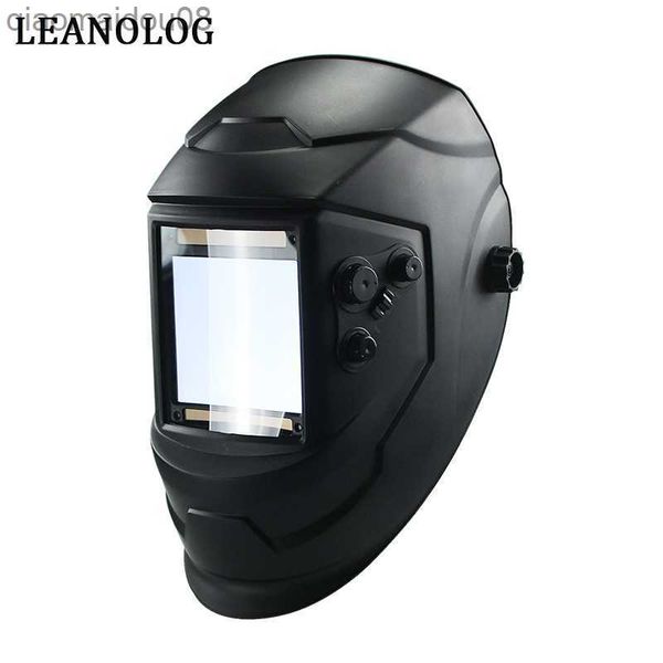 Image of Protective Clothing Big View Eara 4 Arc Sensor DIN5-DIN13 Solar Auto Darkening True Color Welding Mask/Helme mast/Welder Cap/Lens/Face mask/Goggles HKD230826