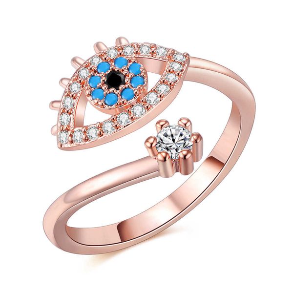 origins creative devil's eye ring opening blue eye jewelry fashion handpiece, Silver
origins creative devil's eye ring opening blue eye jewelry fashion handpiece, Silver