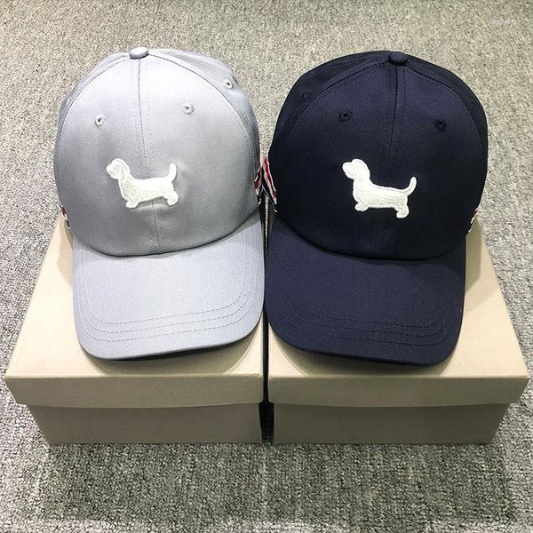 ball caps thom men women hat summer dog embroidery adjustable sun protect travel casual outside striped, Blue;gray
ball caps thom men women hat summer dog embroidery adjustable sun protect travel casual outside striped, Blue;gray