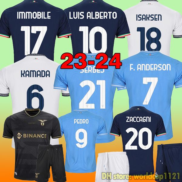 2023 lazio immobile soccer jerseys maglie 23 24 immobile luis bastos sergej badelj lucas j.correa zaccagni marusic men kids kit football shi, Black;yellow
2023 lazio immobile soccer jerseys maglie 23 24 immobile luis bastos sergej badelj lucas j.correa zaccagni marusic men kids kit football shi, Black;yellow