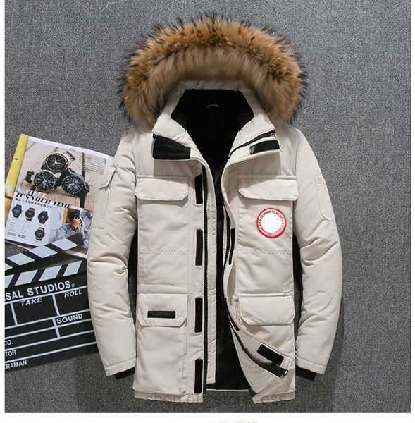 down jacket men's medium length winter new canadian style overcame lovers' working clothes thick goose men clothing us size s--4xl, Black
down jacket men's medium length winter new canadian style overcame lovers' working clothes thick goose men clothing us size s--4xl, Black