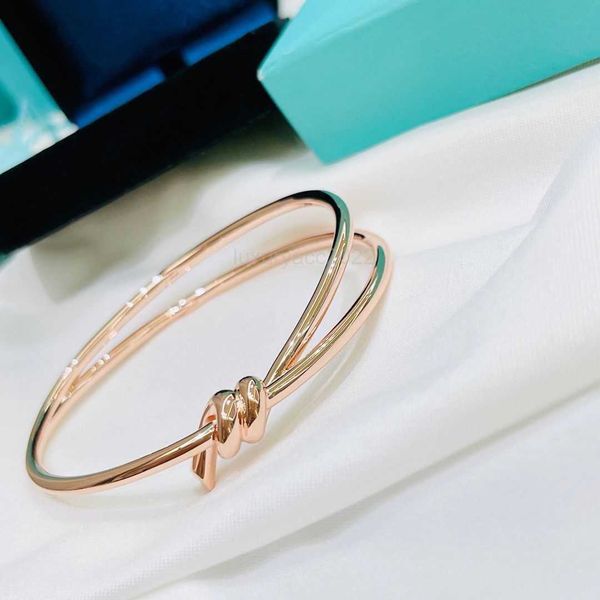 designer bracelet jewelry tie knot rose gold t gu ailing same style tiffaniess, Black
designer bracelet jewelry tie knot rose gold t gu ailing same style tiffaniess, Black