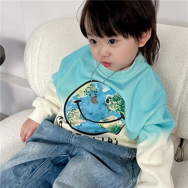 kids gradient sweatshirt 2023 autumn boys smiling face letter printed pullover fashion children casual cargo pants z3706, Black
kids gradient sweatshirt 2023 autumn boys smiling face letter printed pullover fashion children casual cargo pants z3706, Black