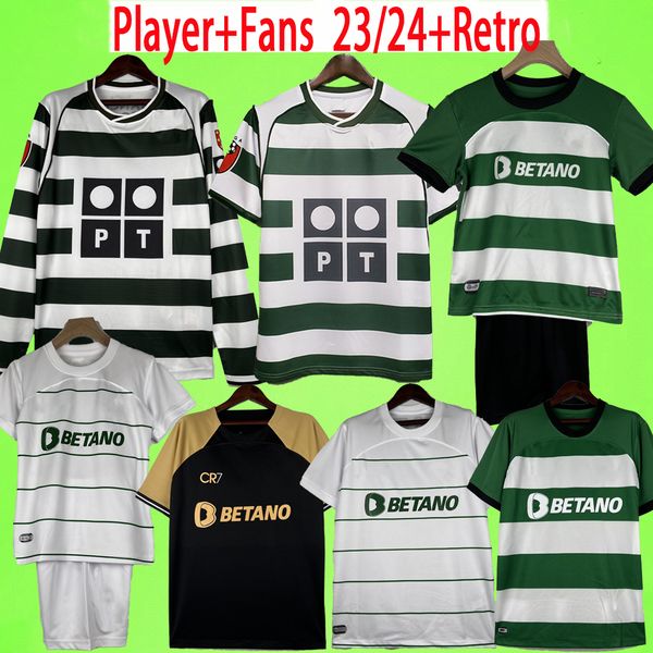23 24 sporting cp lisboa soccer jerseys lisbon jovane sarabia vietto coates ronaldo home away 3rd 2023 2024 football shirt 01 02 03 men kids, Black
23 24 sporting cp lisboa soccer jerseys lisbon jovane sarabia vietto coates ronaldo home away 3rd 2023 2024 football shirt 01 02 03 men kids, Black