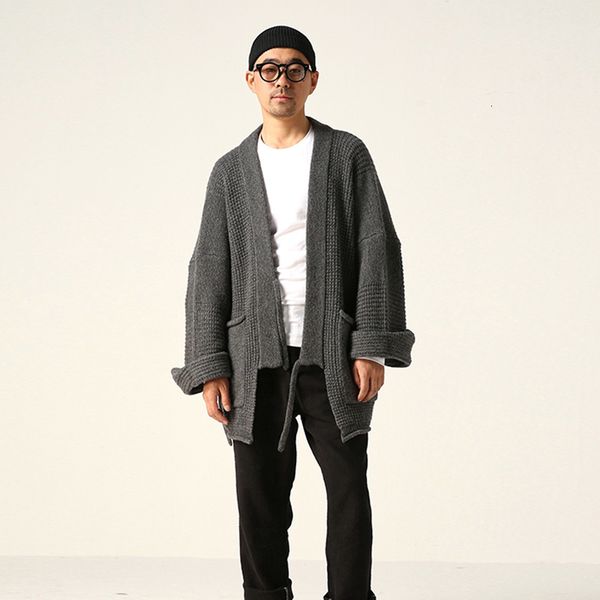 men's sweaters kapital grey vneck lace up long sleeved knitted sweater for women and men japanese vintage cardigan coat waffle kendo ro, White;black
men's sweaters kapital grey vneck lace up long sleeved knitted sweater for women and men japanese vintage cardigan coat waffle kendo ro, White;black
