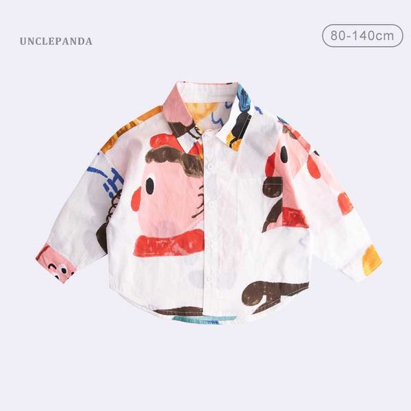 shirts spring autumn boys baby kids cotton shirt casual fashion printed blouses for children 1-7years, White;black
shirts spring autumn boys baby kids cotton shirt casual fashion printed blouses for children 1-7years, White;black