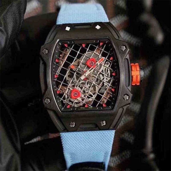 luxury wristwatch richrd milles mechanical watch designer wine barrel rm27-04 series automatic carbon fiber case tape men's swiss movem, Slivery;black
luxury wristwatch richrd milles mechanical watch designer wine barrel rm27-04 series automatic carbon fiber case tape men's swiss movem, Slivery;black