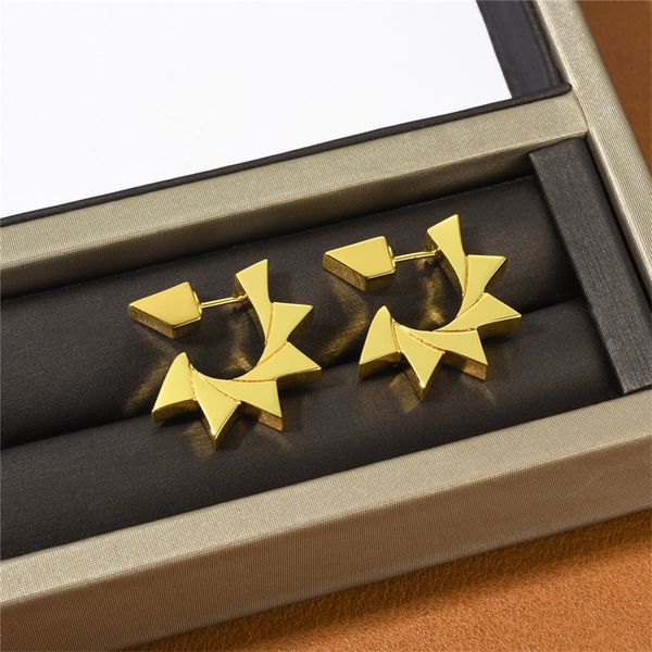 french minimalist geometric smooth flame wheel earrings high-end light luxury unique fashion charm jewelry accessories, Golden;silver
french minimalist geometric smooth flame wheel earrings high-end light luxury unique fashion charm jewelry accessories, Golden;silver