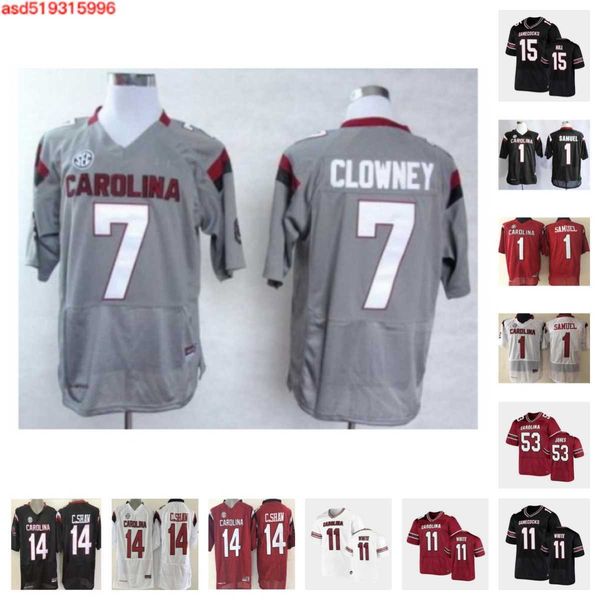 south carolina gamecocks football jersye 64 jondarius morgan 29 spaulding 6 marcellas dial 22 zavier short 79 hughes 36 b.j. gibson 67 chase, Black
south carolina gamecocks football jersye 64 jondarius morgan 29 spaulding 6 marcellas dial 22 zavier short 79 hughes 36 b.j. gibson 67 chase, Black