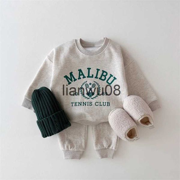 clothing sets autumn winter outfits baby letter print tracksuit boy girl children casual pencil pants 2pcs infant cotton sweatshirt set x08, White
clothing sets autumn winter outfits baby letter print tracksuit boy girl children casual pencil pants 2pcs infant cotton sweatshirt set x08, White