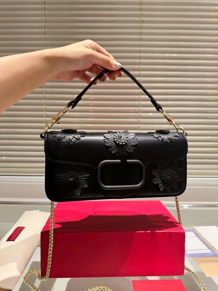 tz 3d flower decoration handbag designer shoulder bags with chain women loco bag crossbody handbags switches for glocks magnetic buckle swit
tz 3d flower decoration handbag designer shoulder bags with chain women loco bag crossbody handbags switches for glocks magnetic buckle swit