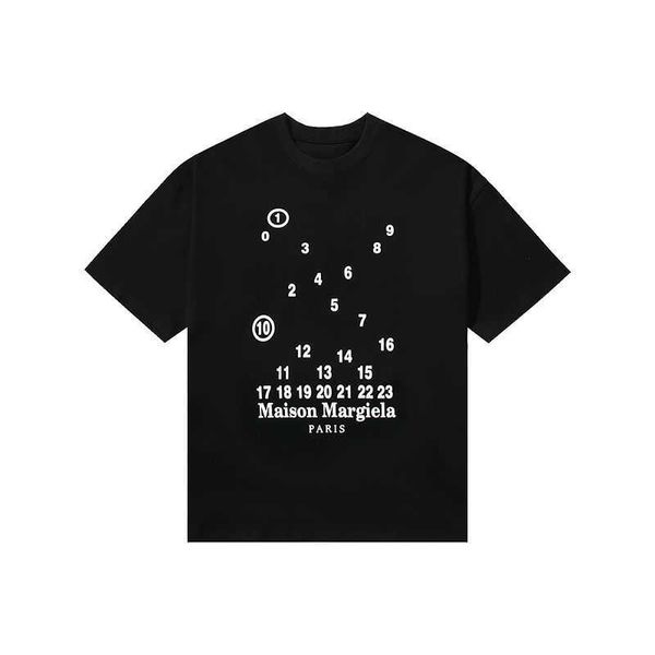 mm6 designer short t tested shirt sleeve margielas tshirt for men and women loose versatile embroidery hollow out letter small popular brand, White;black
mm6 designer short t tested shirt sleeve margielas tshirt for men and women loose versatile embroidery hollow out letter small popular brand, White;black
