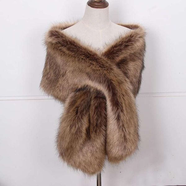 fur collar shawl imitation fox wraps female stage evening dress cloak scarf fake, Blue;gray
fur collar shawl imitation fox wraps female stage evening dress cloak scarf fake, Blue;gray