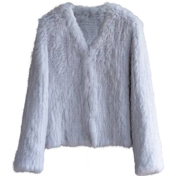 womens fur faux real rabbit coats knitted jackets winter soft warm natural lady outerwear s3568 230828, Black
womens fur faux real rabbit coats knitted jackets winter soft warm natural lady outerwear s3568 230828, Black
