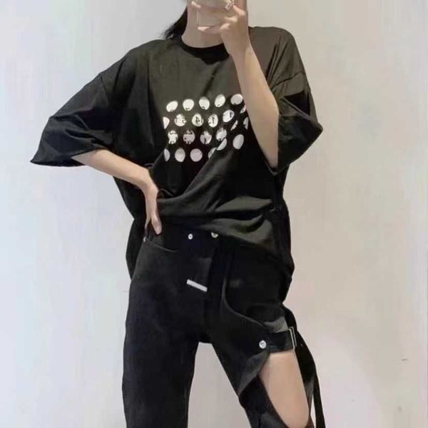 designer t shirt margielas mm6 summer niche digital print short sleeved loose fitting casual trend men and women's t-shirt a7jq agsk, White;black
designer t shirt margielas mm6 summer niche digital print short sleeved loose fitting casual trend men and women's t-shirt a7jq agsk, White;black