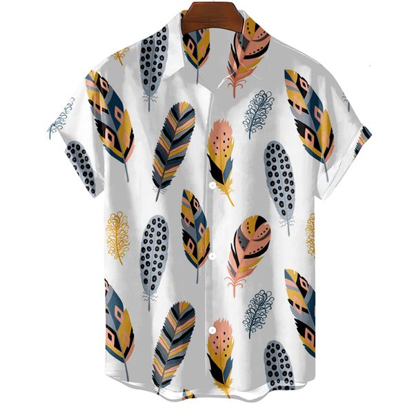 men's dress shirts feather beach men women fashion hawaiian casual blouses clothing vocation lapel 230826, White;black
men's dress shirts feather beach men women fashion hawaiian casual blouses clothing vocation lapel 230826, White;black