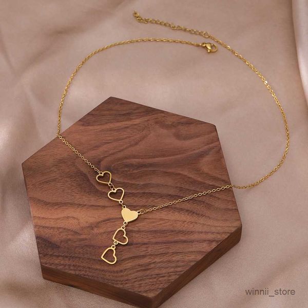 pendant necklaces necklaces light luxury elegant delicate heart pendant charm chain fashion necklace for women jewelry gift r230828, Silver
pendant necklaces necklaces light luxury elegant delicate heart pendant charm chain fashion necklace for women jewelry gift r230828, Silver