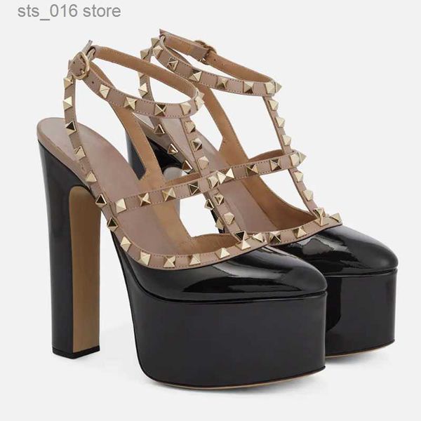 dress shoes 2023 summer new fashion thick sole sandals thick high heel fashion show banquet party women's shoes scene spring t230828, Black
dress shoes 2023 summer new fashion thick sole sandals thick high heel fashion show banquet party women's shoes scene spring t230828, Black