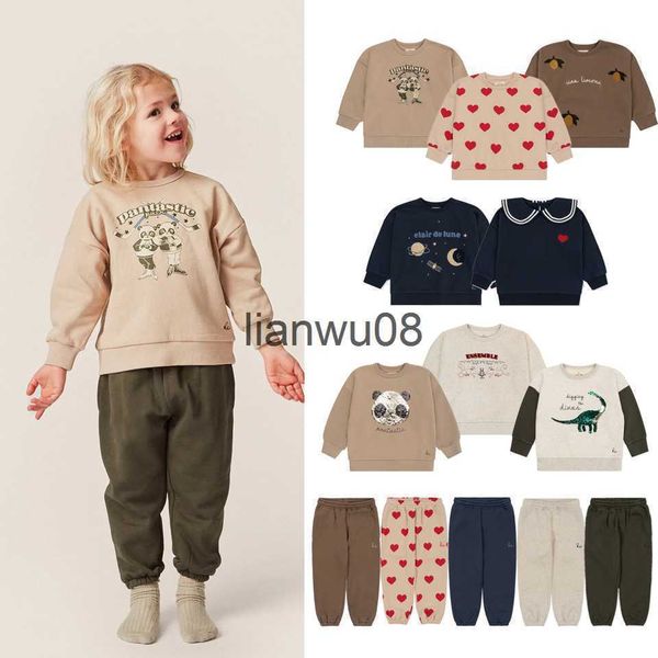 clothing sets ks 23 autumn winter new kids boys girls clothes cartoon velvet sweatshirts pants pullover sweater pants baby outfit set x0828, White
clothing sets ks 23 autumn winter new kids boys girls clothes cartoon velvet sweatshirts pants pullover sweater pants baby outfit set x0828, White