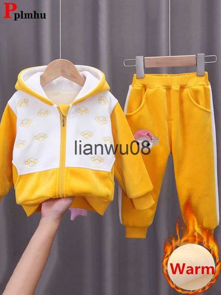 clothing sets winter velvet patchwork kids 2 piece sets thick hoodies zipper coat girls conjunto warm plush jogger sweatpants children outfi, White
clothing sets winter velvet patchwork kids 2 piece sets thick hoodies zipper coat girls conjunto warm plush jogger sweatpants children outfi, White