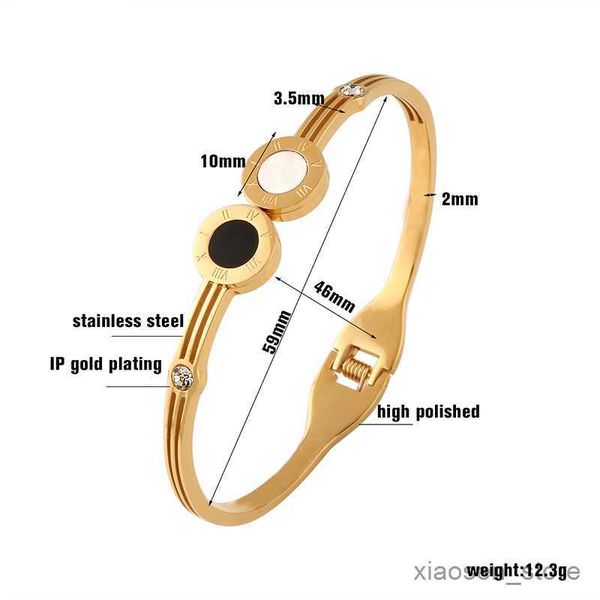 bracelets trendy gold plating bangle bracelet for woman man stainless steel inlaid luxury wedding charming jewellery gift r230828, Golden;silver
bracelets trendy gold plating bangle bracelet for woman man stainless steel inlaid luxury wedding charming jewellery gift r230828, Golden;silver