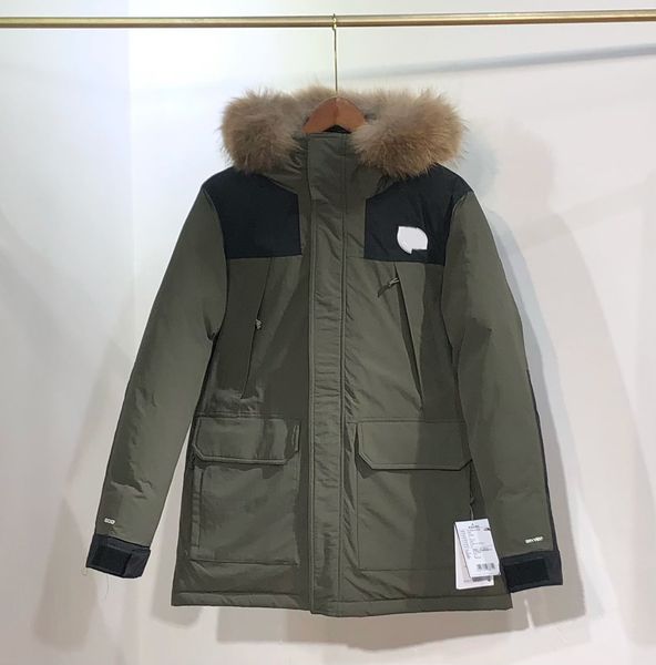 23ss men's designers jackets length down co-branding fur collar letter embroidery clothes stand mens windproof and waterproof outerwear, Black
23ss men's designers jackets length down co-branding fur collar letter embroidery clothes stand mens windproof and waterproof outerwear, Black