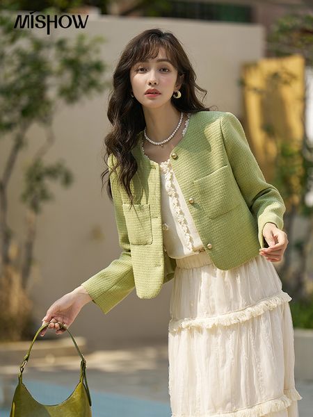 womens wool blends mishow french vintage round neck coat spring summer slim oneck pockets female single breasted coats office lady mxc15w001, Black
womens wool blends mishow french vintage round neck coat spring summer slim oneck pockets female single breasted coats office lady mxc15w001, Black