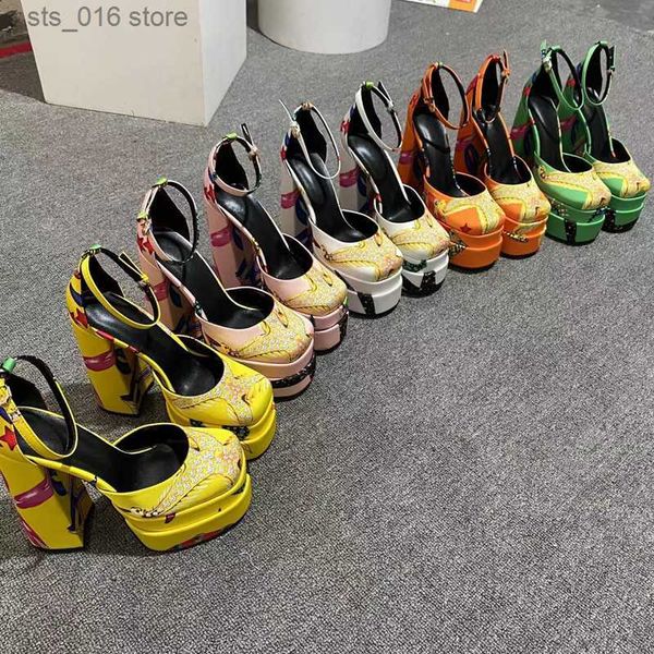 dress shoes platform super high heels women ankle strap spring summer party shoes new pumps t-show runway sandalies feninina 2022 t230828, Black
dress shoes platform super high heels women ankle strap spring summer party shoes new pumps t-show runway sandalies feninina 2022 t230828, Black