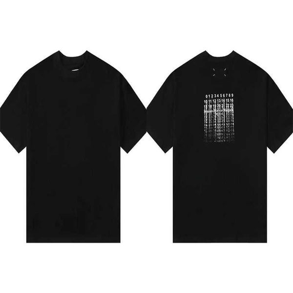 short designer version t high shirt margielas mm6 sleeve patch letter embroidery couple summer cotton loose half men's and women's, White;black
short designer version t high shirt margielas mm6 sleeve patch letter embroidery couple summer cotton loose half men's and women's, White;black