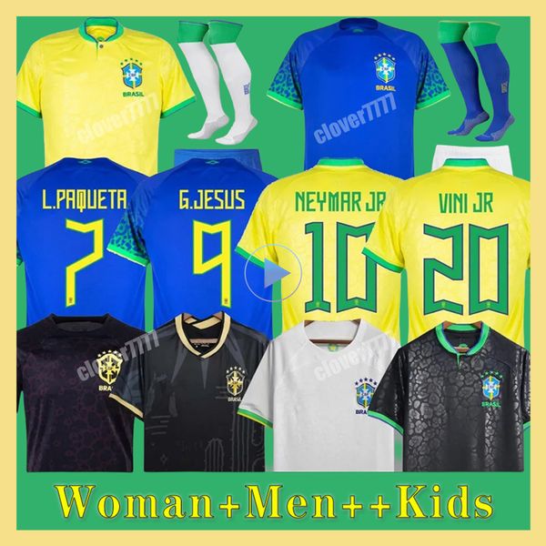 brazils 2023 soccer jerseys camiseta de futbol paqueta raphinha football shirt maillots marquinhos vini jr brasil richarlison men xxxl 4xl k, Black;yellow
brazils 2023 soccer jerseys camiseta de futbol paqueta raphinha football shirt maillots marquinhos vini jr brasil richarlison men xxxl 4xl k, Black;yellow