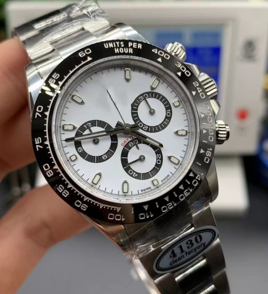 clean factory super mens watch eta movement cal.4130 chronograph work 40mm cosmograph panda 116500 waterproof automatic mechanical mens watc, Slivery;golden
clean factory super mens watch eta movement cal.4130 chronograph work 40mm cosmograph panda 116500 waterproof automatic mechanical mens watc, Slivery;golden