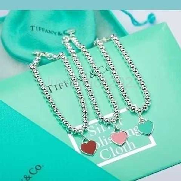 designer bracelet jewelry 925 sterling silver heart enamel blue heart red heart love buddha beads round beads fashion classic tiffaniess ob6, Black
designer bracelet jewelry 925 sterling silver heart enamel blue heart red heart love buddha beads round beads fashion classic tiffaniess ob6, Black