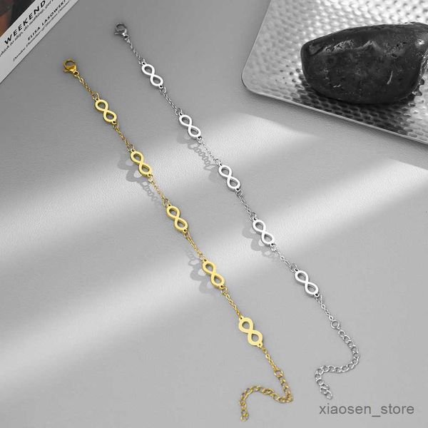 bracelets stainless steel bracelets minimalist infinity symbol pendants trendy fine fashion bracelet for women jewelry new gifts r230828, Golden;silver
bracelets stainless steel bracelets minimalist infinity symbol pendants trendy fine fashion bracelet for women jewelry new gifts r230828, Golden;silver
