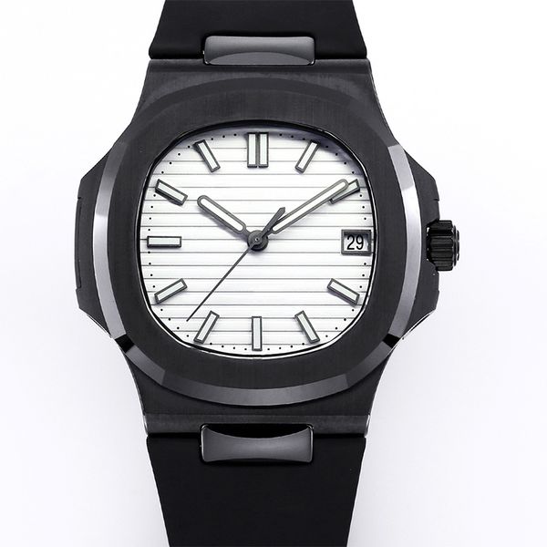 watch mens watch automatic mechanical movement luminous white rubber strap sapphire waterproof designer 40mm, Slivery;brown
watch mens watch automatic mechanical movement luminous white rubber strap sapphire waterproof designer 40mm, Slivery;brown