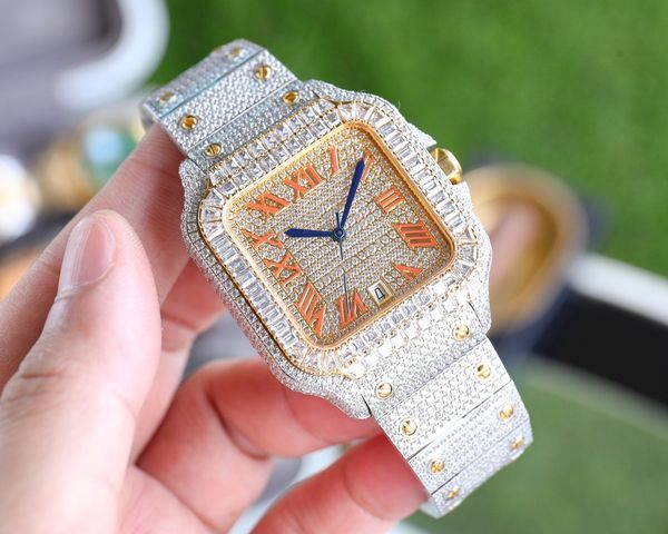 high-end watches, zircon, moissanite watches, swiss movement, waterproof 50m, handmade and customizable styles.c23, Slivery;black
high-end watches, zircon, moissanite watches, swiss movement, waterproof 50m, handmade and customizable styles.c23, Slivery;black