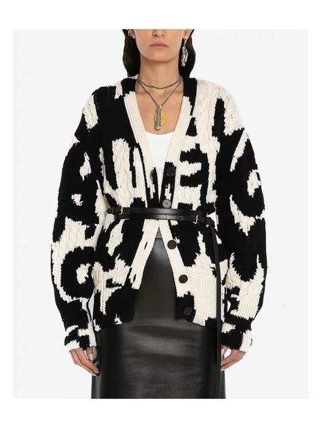 womens knits tees women black white contrast color knit cardigan winter ladies vneck single breasted long sleeve allmatch casual sweater 230
womens knits tees women black white contrast color knit cardigan winter ladies vneck single breasted long sleeve allmatch casual sweater 230