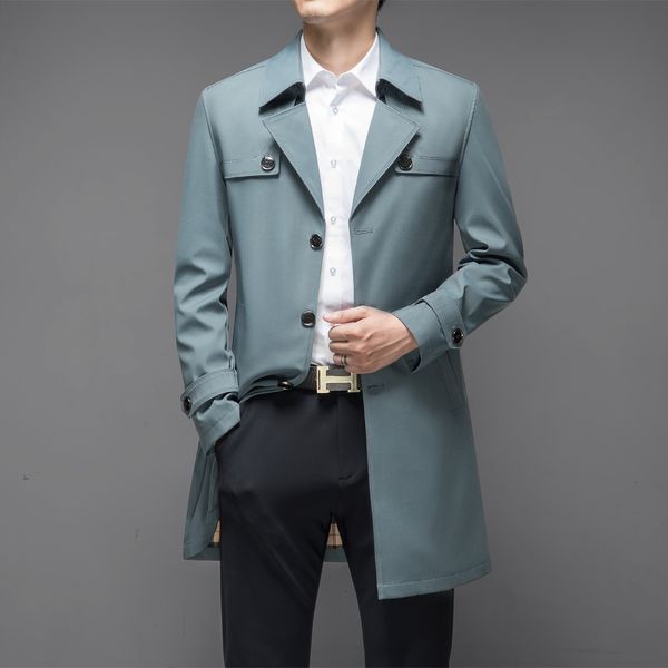 men's jackets thoshine brand spring autumn men long trench coats superior quality male fashion outerwear smart casual plus size 6xl 230, Black;brown
men's jackets thoshine brand spring autumn men long trench coats superior quality male fashion outerwear smart casual plus size 6xl 230, Black;brown